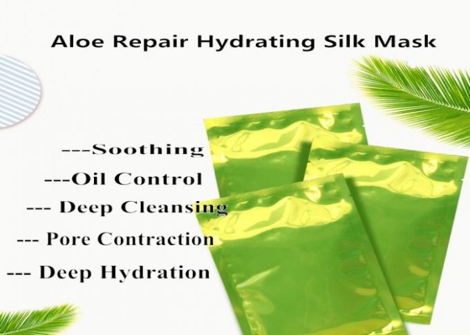Aloe-bedecken Silk natürliche Gesichtsmasken das Fest machen/Reparatur/das Befeuchten für trockene Haut