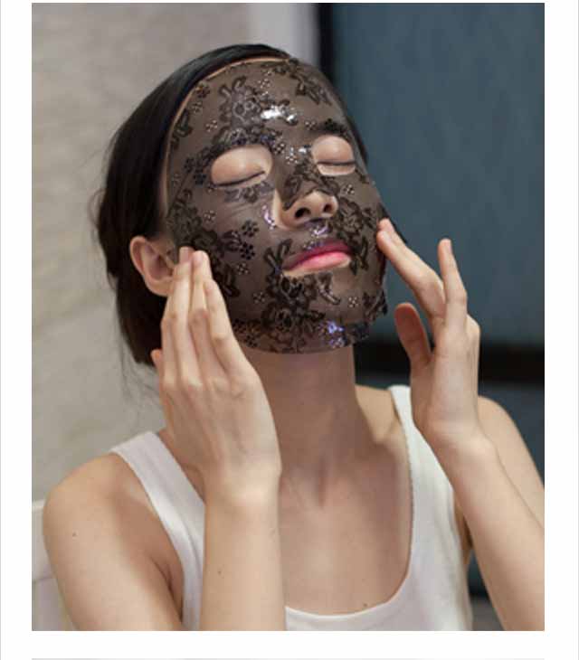 Kristallkollagen-Spitze-Gesichtsmaske für die Frauen, welche die Elastizitäts-tiefe Hydratisierung erhöhen