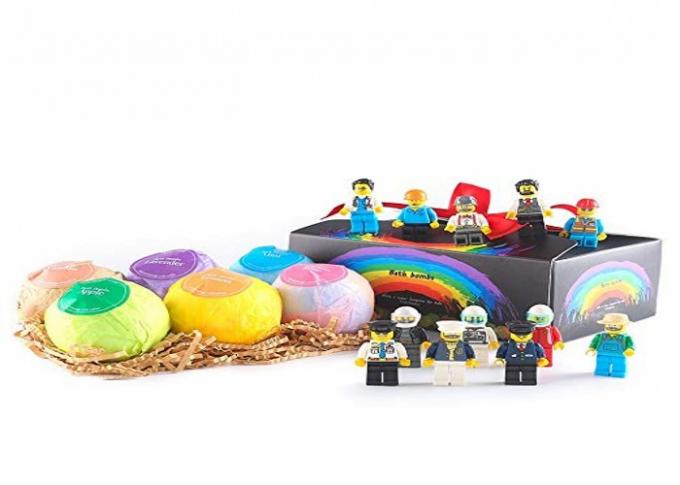Üppiges Kindersichere Badebomben mit Spielwaren-Innere/organischem großem Ball-Geschenk stellten für Mädchen oder Jungen ein