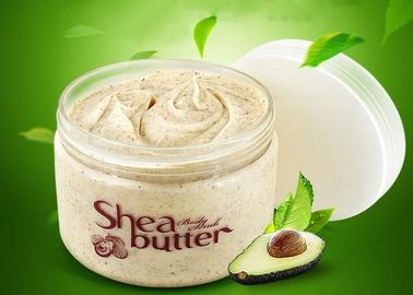 Shea-Buttercreme-natürliches Exfoliating Körperpeeling für empfindliche Haut erhellen