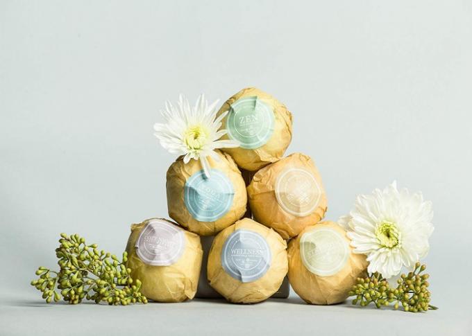 Handgemachtes Bad sprudeln Ball-natürliche Shea-Butter für das Befeuchten des trockene Haut-Aromatherapie-Entspannung